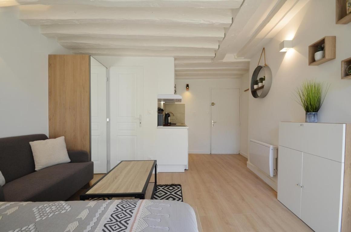 Le Petit France - Hyper Centre De Fontainebleau - Proche Insead Apartment Luaran gambar