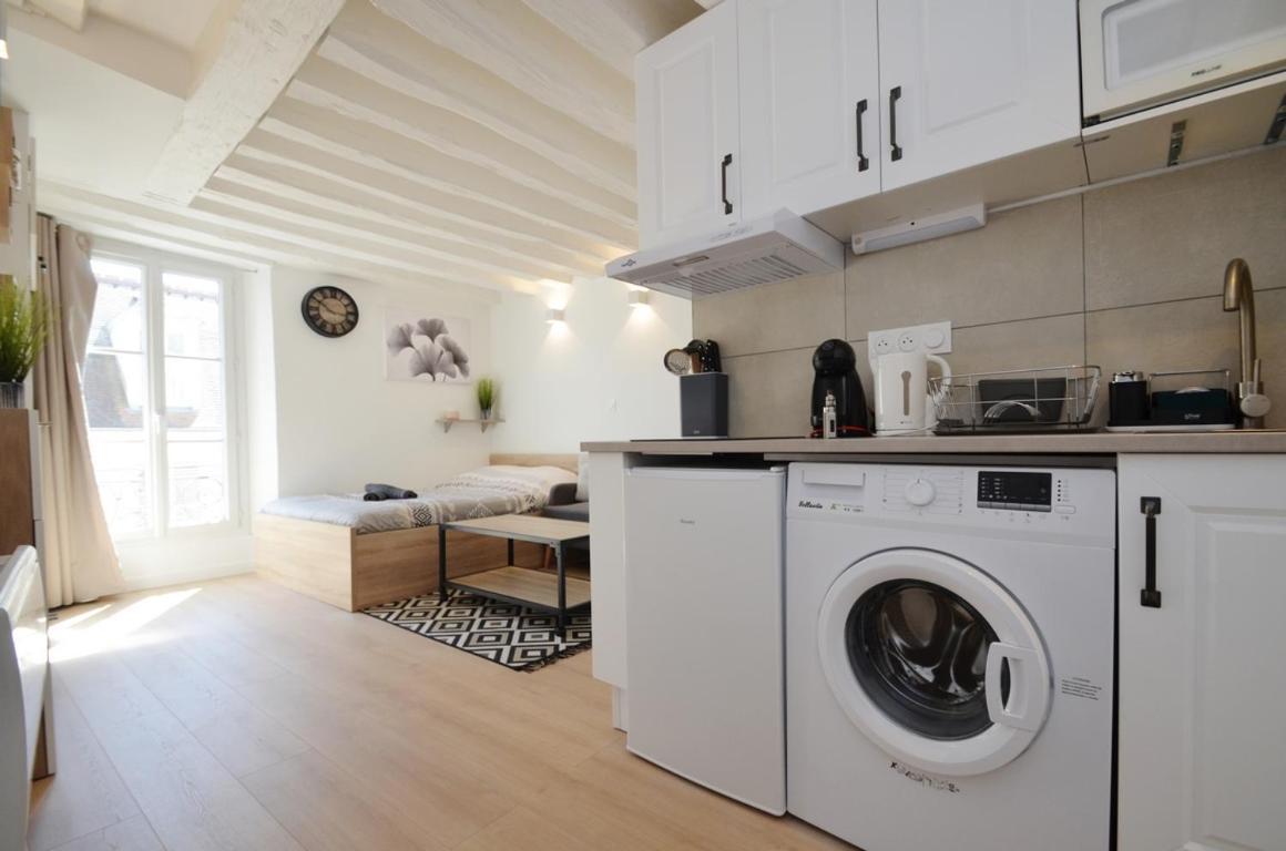 Le Petit France - Hyper Centre De Fontainebleau - Proche Insead Apartment Luaran gambar
